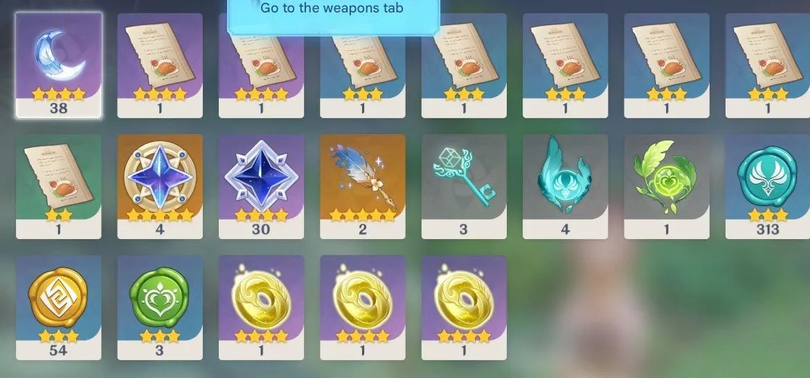 GI1417 Starter Neuvillette Yoimiya account AR22 